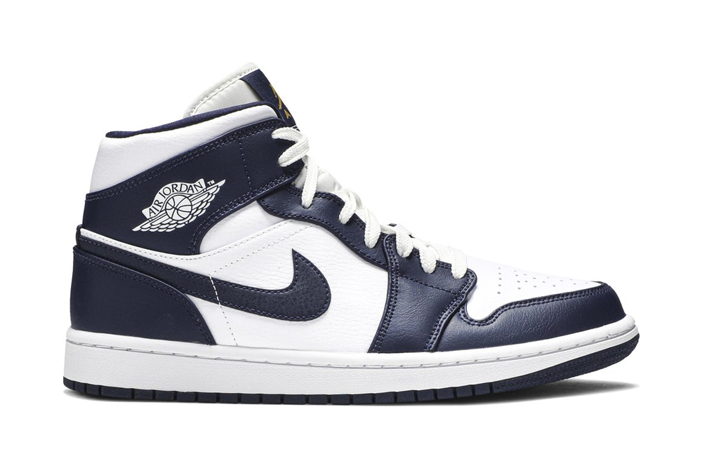 air jordan 1 mid ‘obsidian’ replica