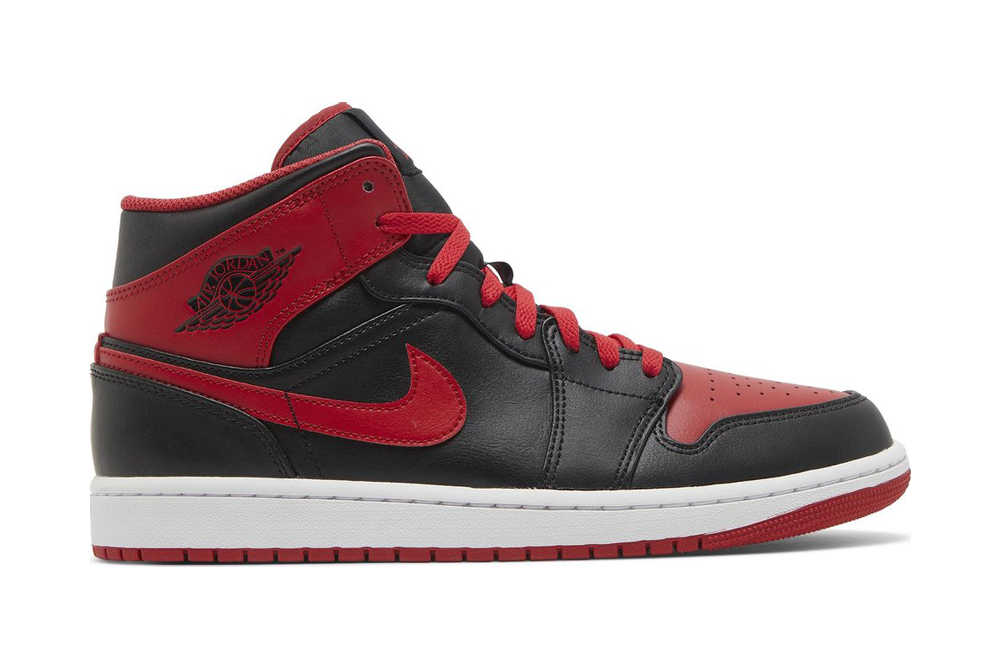 air jordan 1 mid ‘alternate bred’ replica