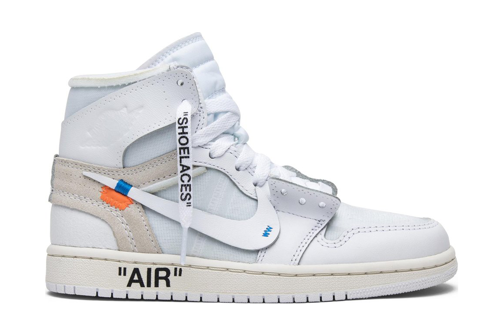 off-white x air jordan 1 retro high og bg ‘white’ 2018 replica