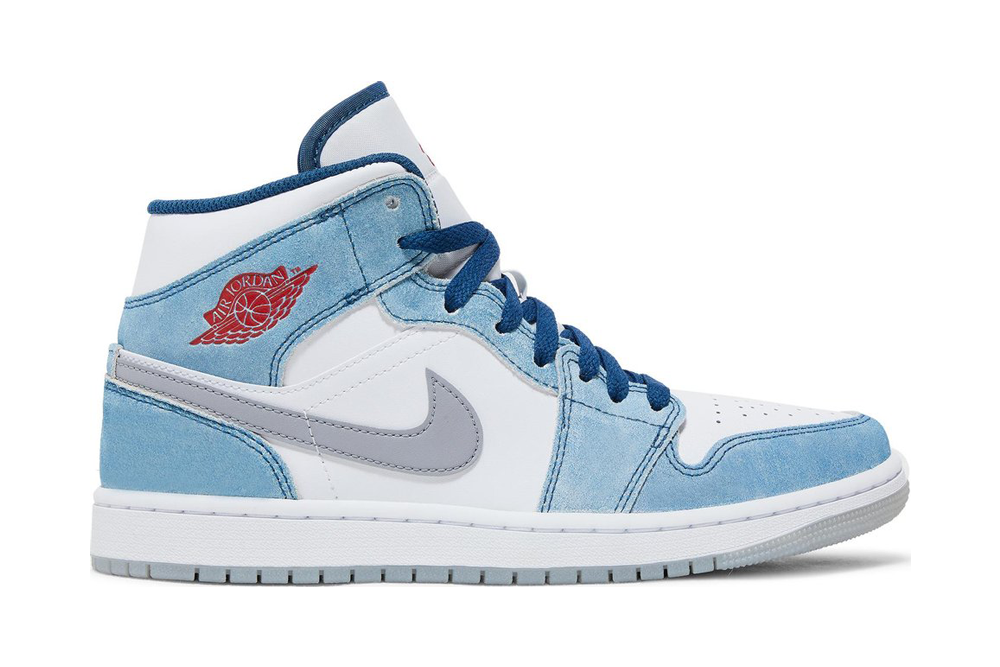 air jordan 1 mid se ‘french blue’ replica