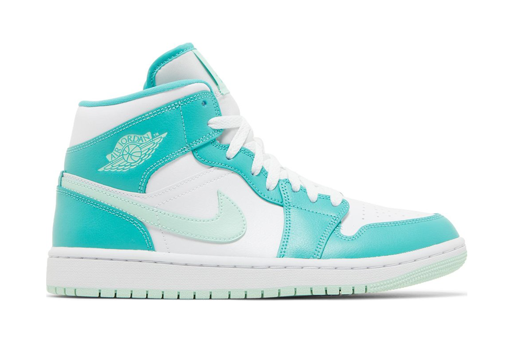 wmns air jordan 1 mid ‘marine green’ reps