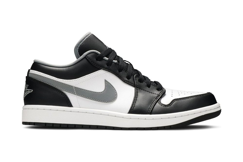 air jordan 1 low ‘black medium grey’ replica