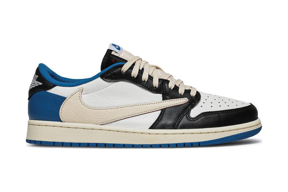 fragment design x travis scott x air jordan 1 retro low replica