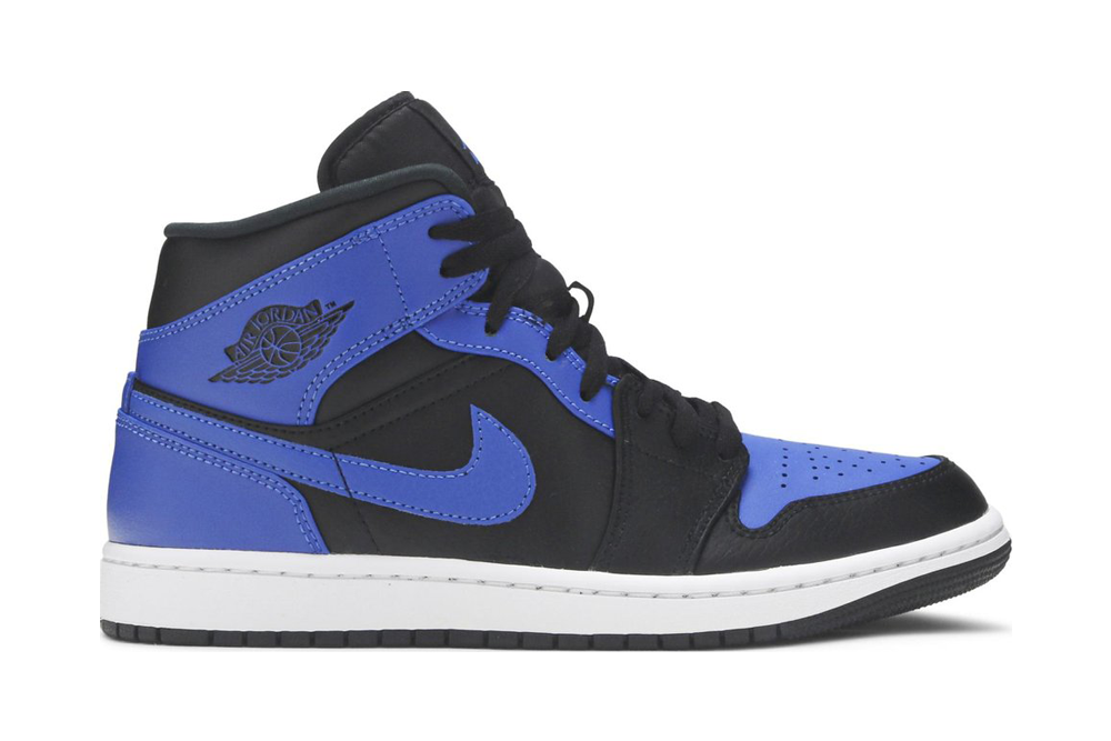 air jordan 1 mid ‘hyper royal’ replica