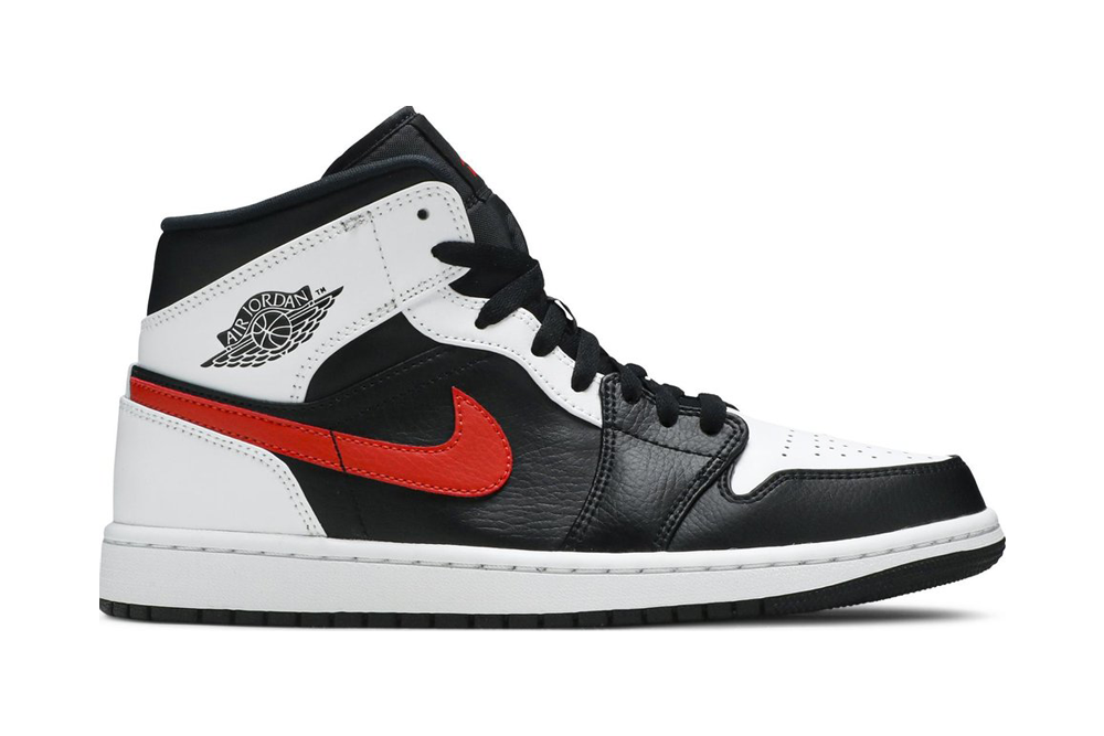 air jordan 1 mid ‘chile red’ replica