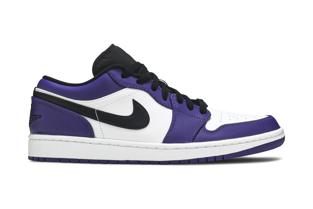 air jordan 1 low ‘court purple’ replica
