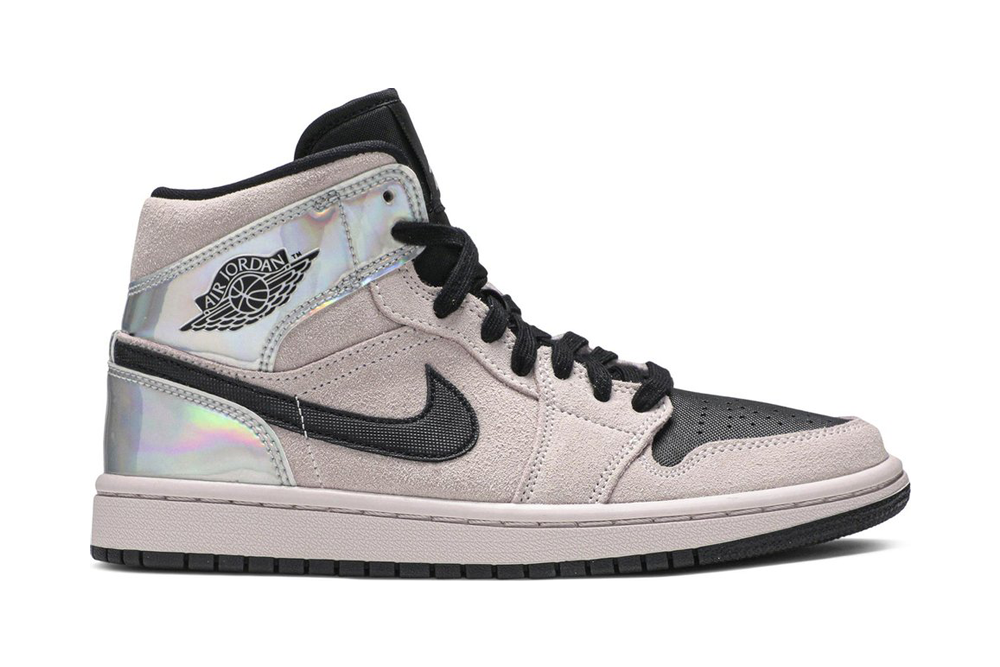 wmns air jordan 1 mid ‘iridescent’ replica