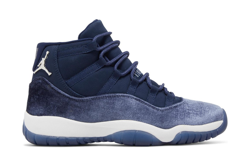 air jordan 11 retro ‘midnight navy velvet’ replica