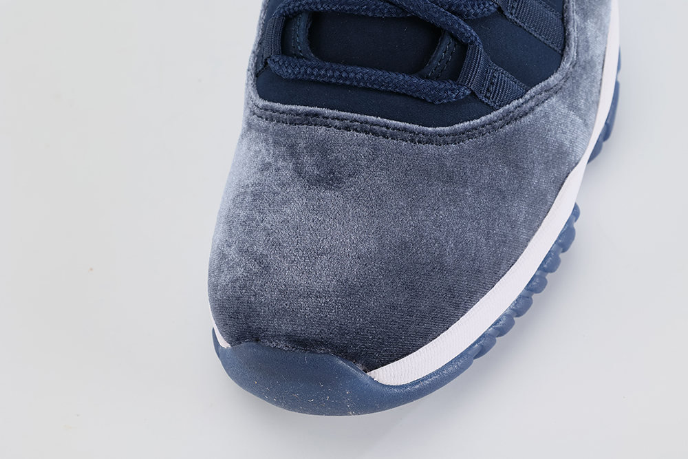 air jordan 11 retro ‘midnight navy velvet’ replica