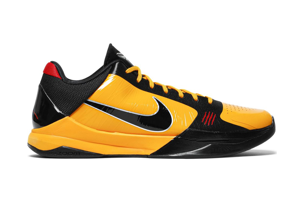 zoom kobe 5 protro ‘bruce lee’ replica