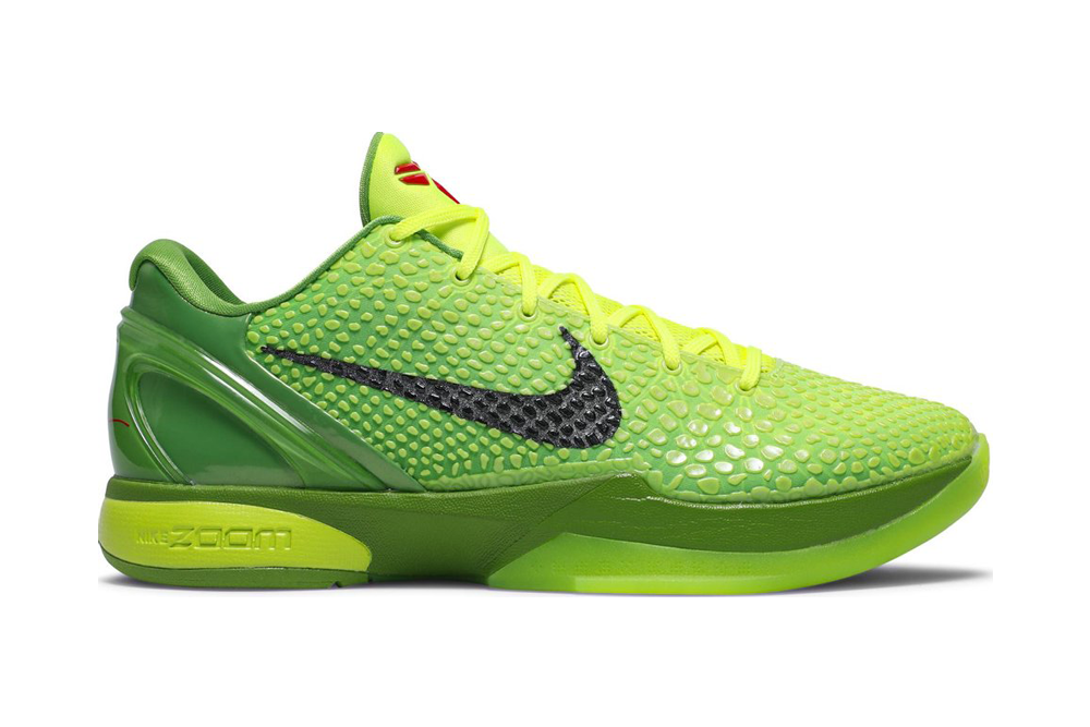 shop zoom kobe 6 protro ‘grinch’ reps