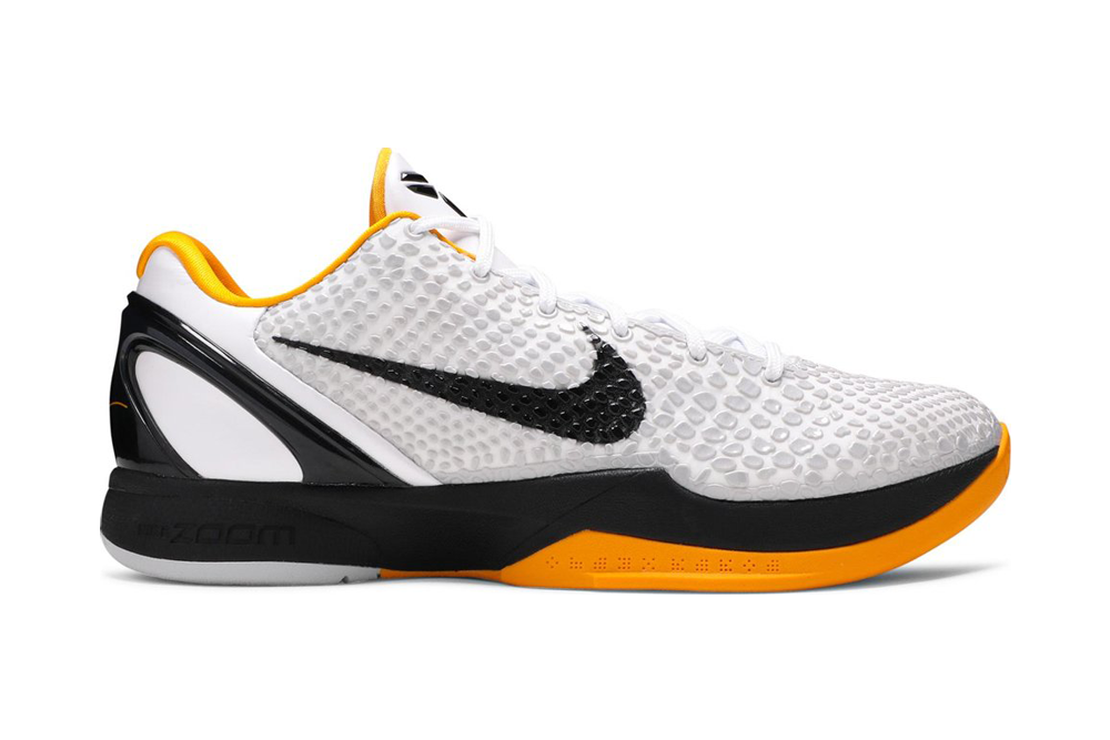 zoom kobe 6 protro ‘white del sol’ replica