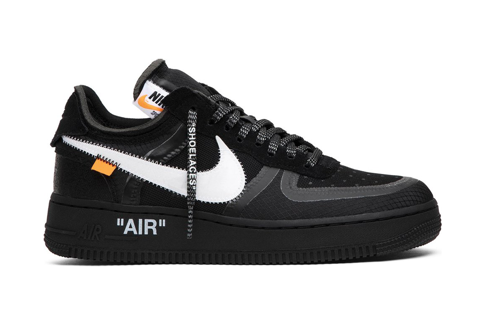 off-white x air force 1 low ‘black’ replica