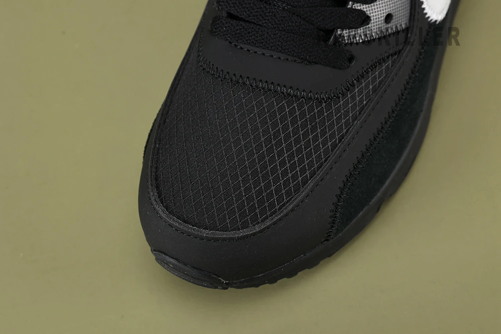 off-white x air max 90 ‘black’ replica