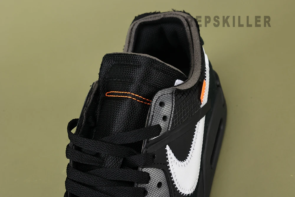 off-white x air max 90 ‘black’ replica