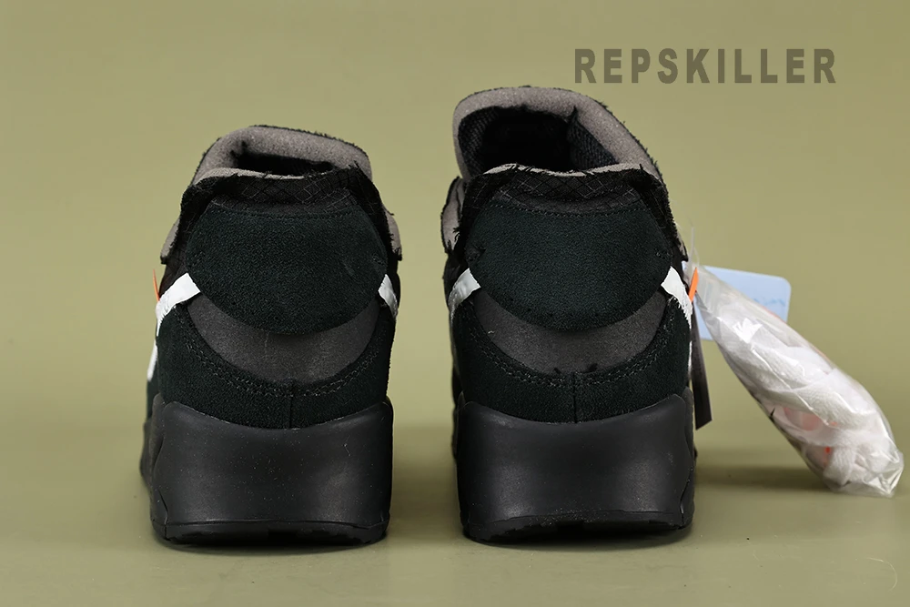 off-white x air max 90 ‘black’ replica