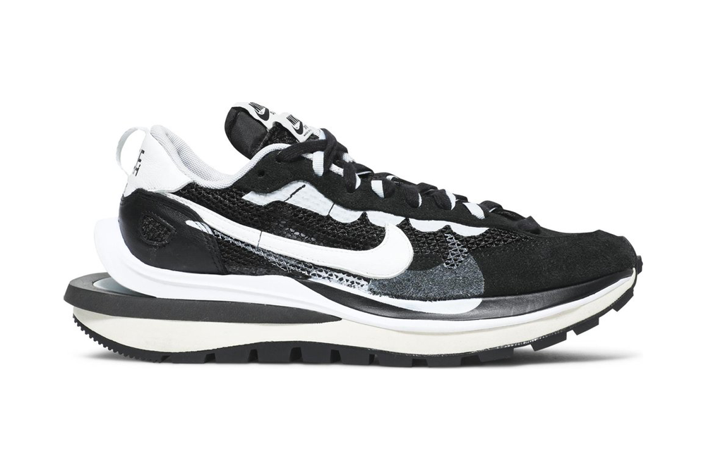 sacai x nk vaporwaffle ‘black white’ replica