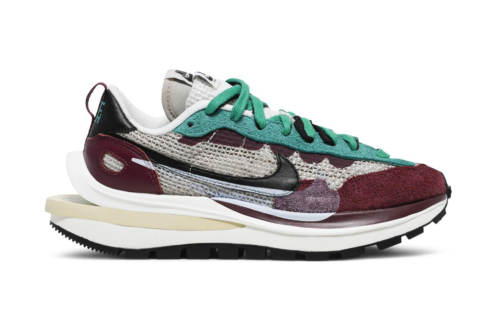 sacai x nk vaporwaffle sp ‘villain red’ replica
