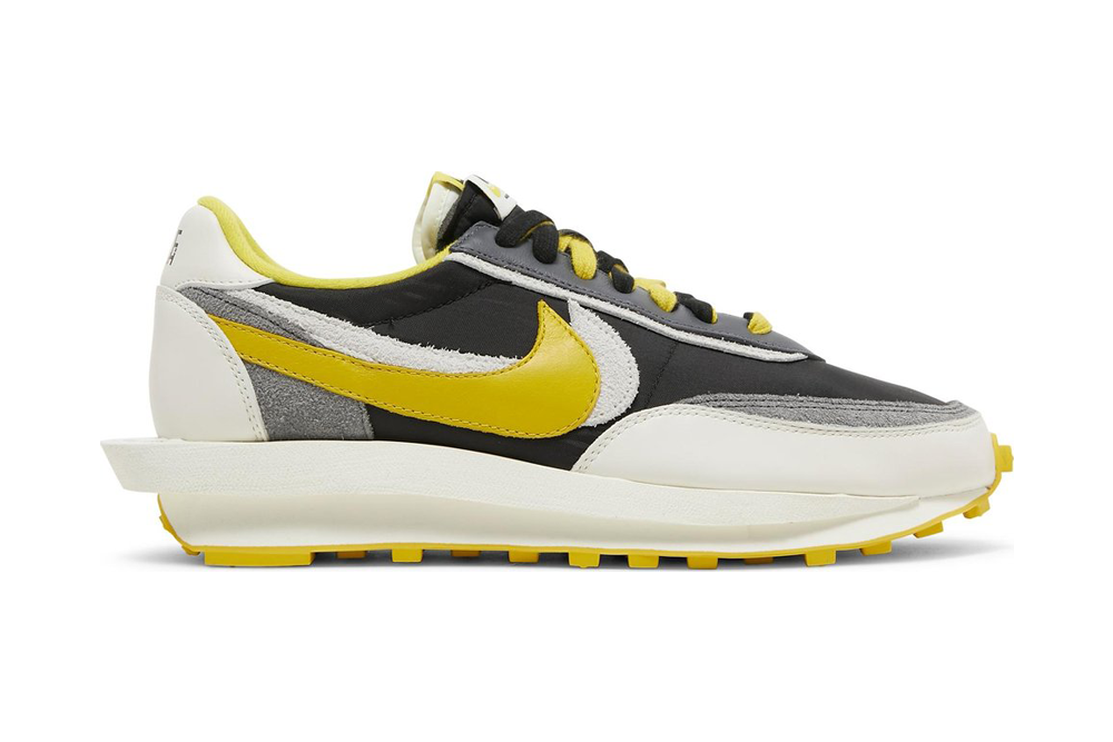 sacai x undercover x nk ldwaffle ‘bright citron’ replica