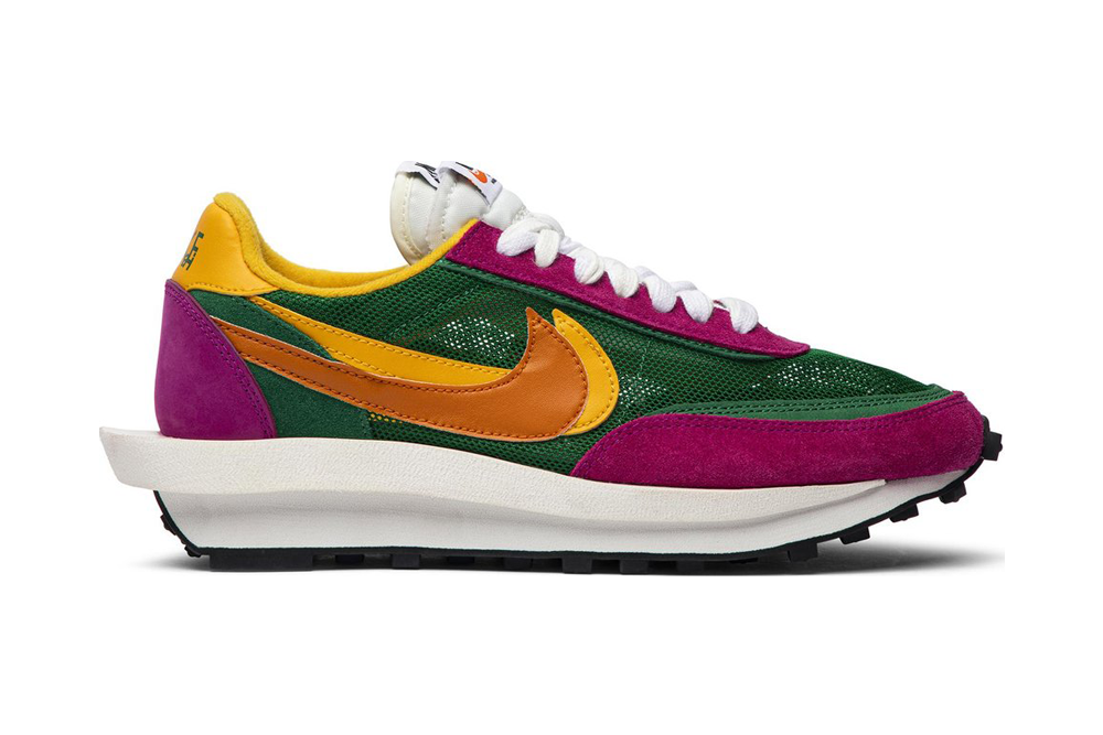 sacai x nk ldwaffle ‘pine green’ replica
