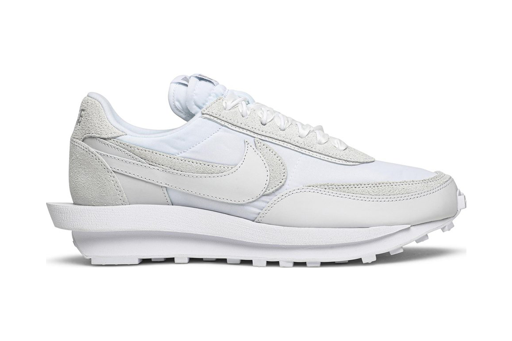 sacai x nk ldwaffle ‘white nylon’ replica