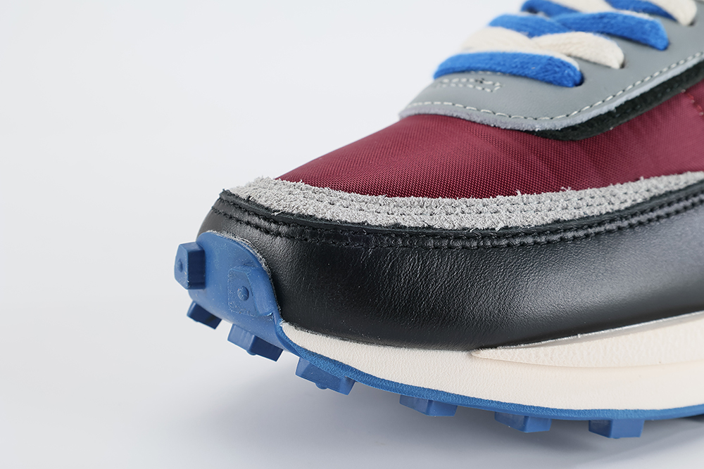 sacai x undercover x nk ldwaffle ‘night maroon team royal’ replica