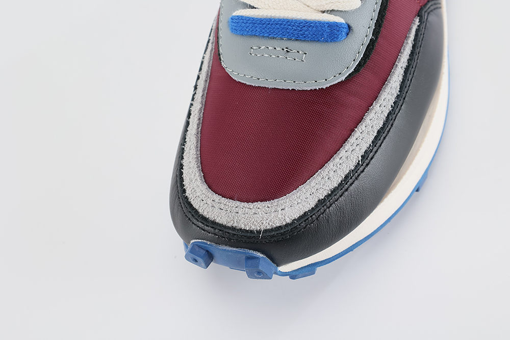 sacai x undercover x nk ldwaffle ‘night maroon team royal’ replica