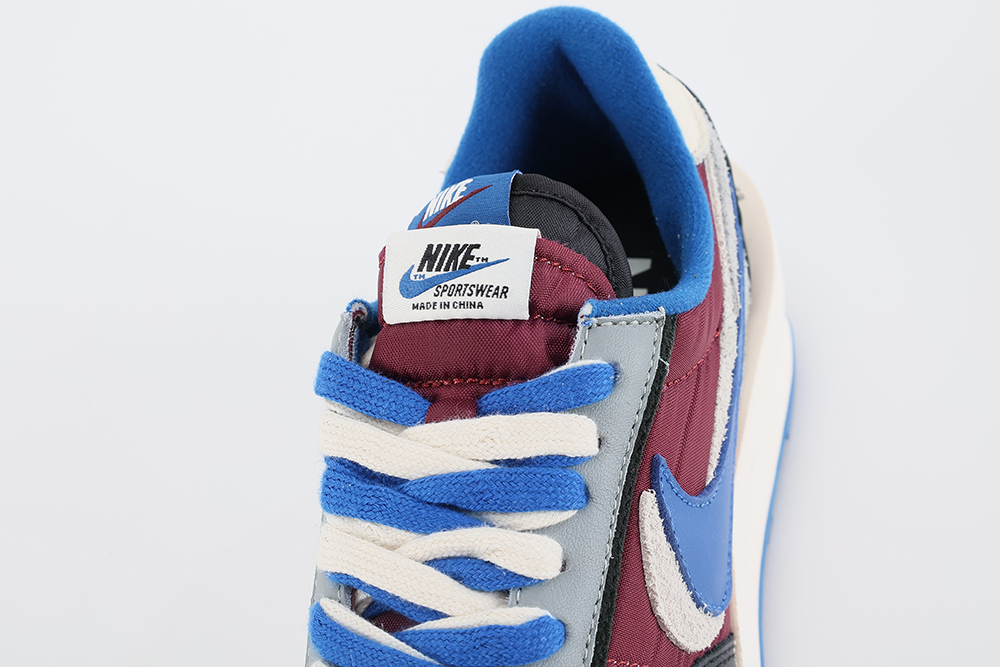sacai x undercover x nk ldwaffle ‘night maroon team royal’ replica