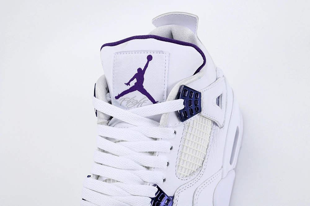 air jordan 4 retro purple metallic replica