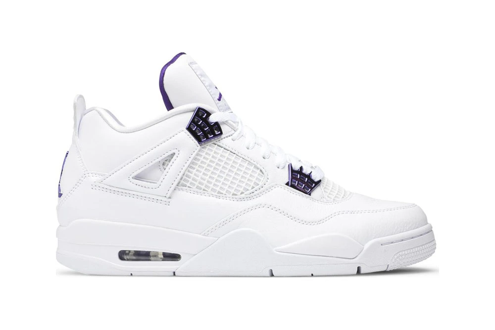 air jordan 4 retro purple metallic replica