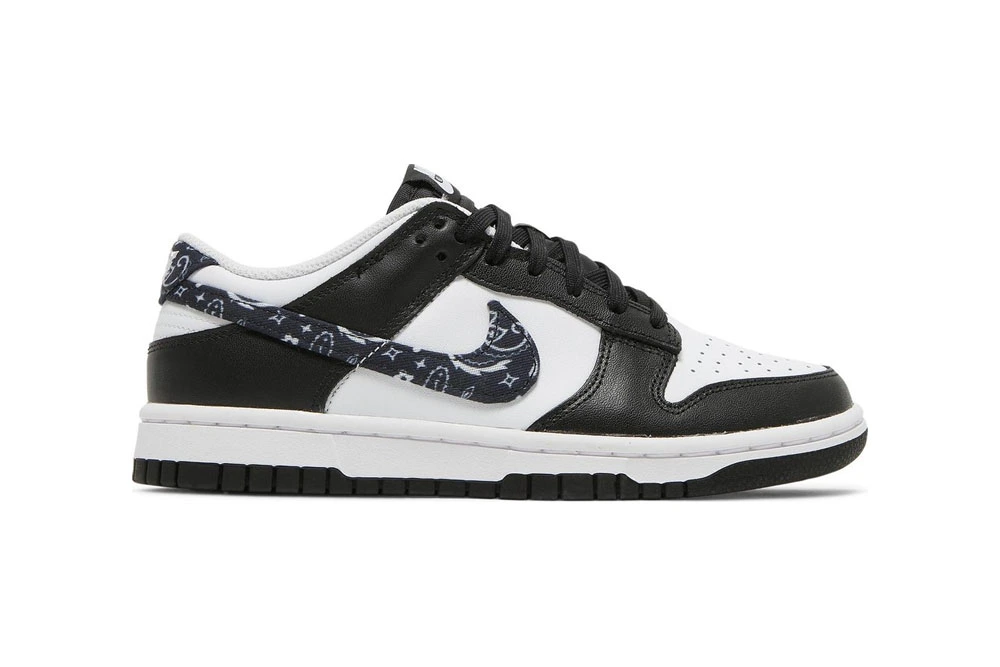 dunk low black paisley replica