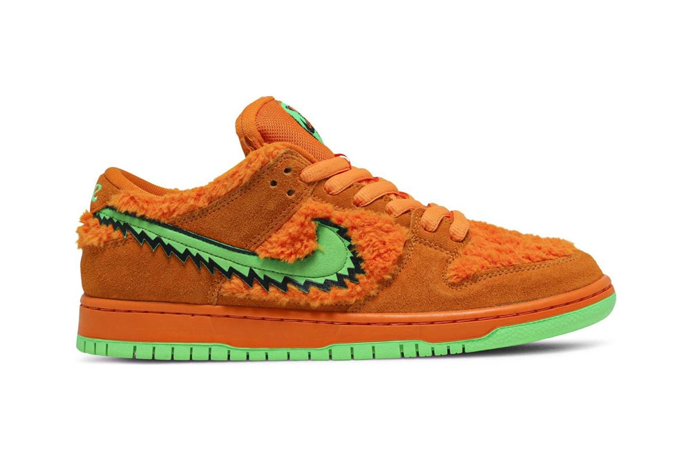 grateful dead x dunk low sb orange bear replica