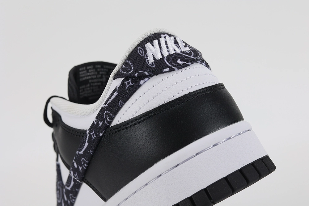 dunk low black paisley replica