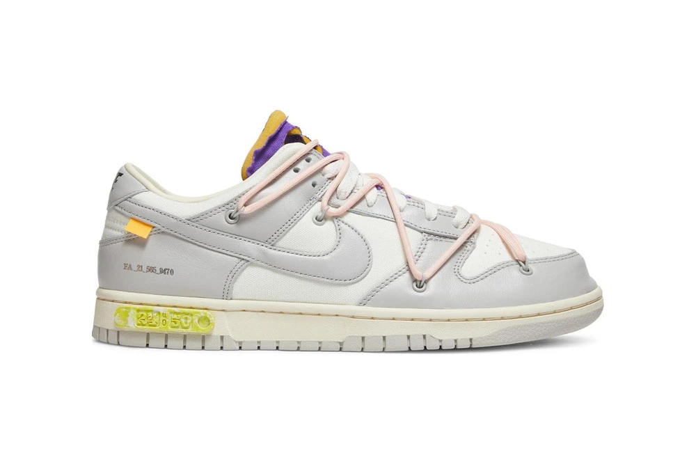 off-white x dunk low lot 24 of 50 replica