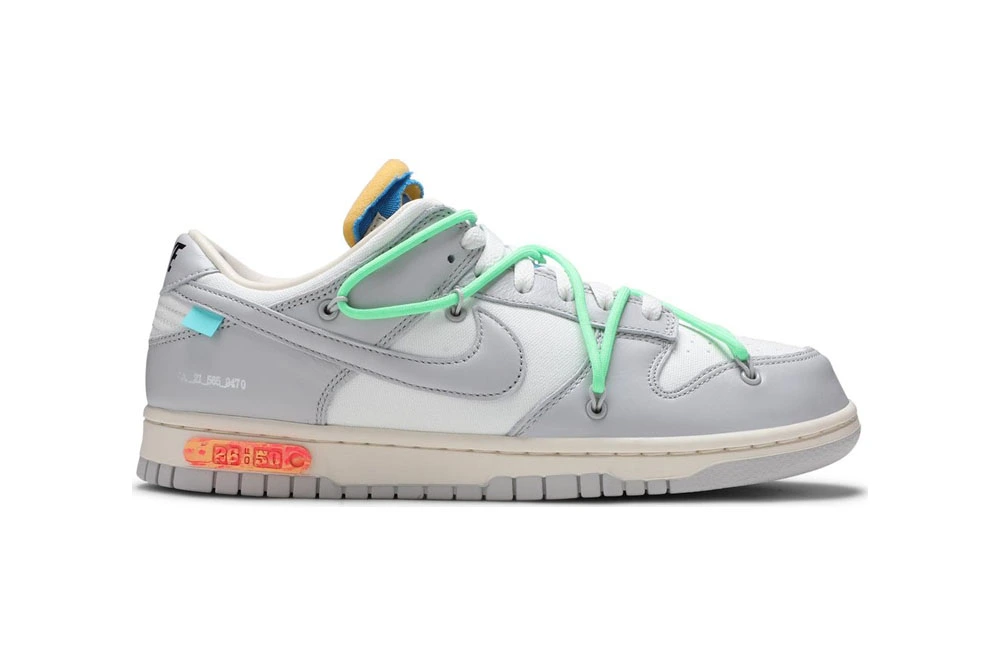 off-white x dunk low lot 26 of 50 replica