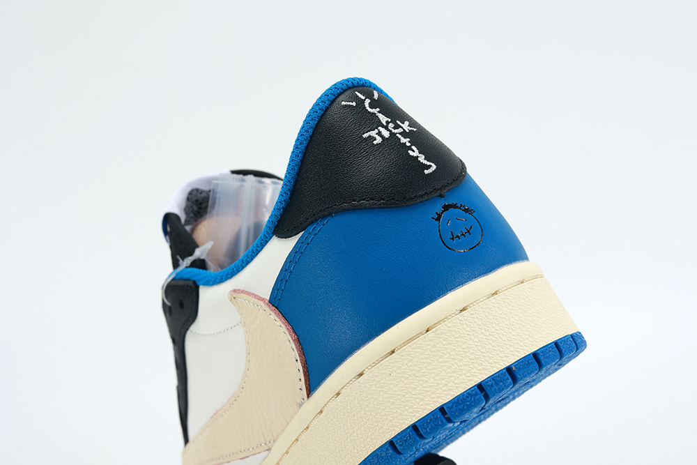 fragment design x travis scott x air jordan 1 retro low replica