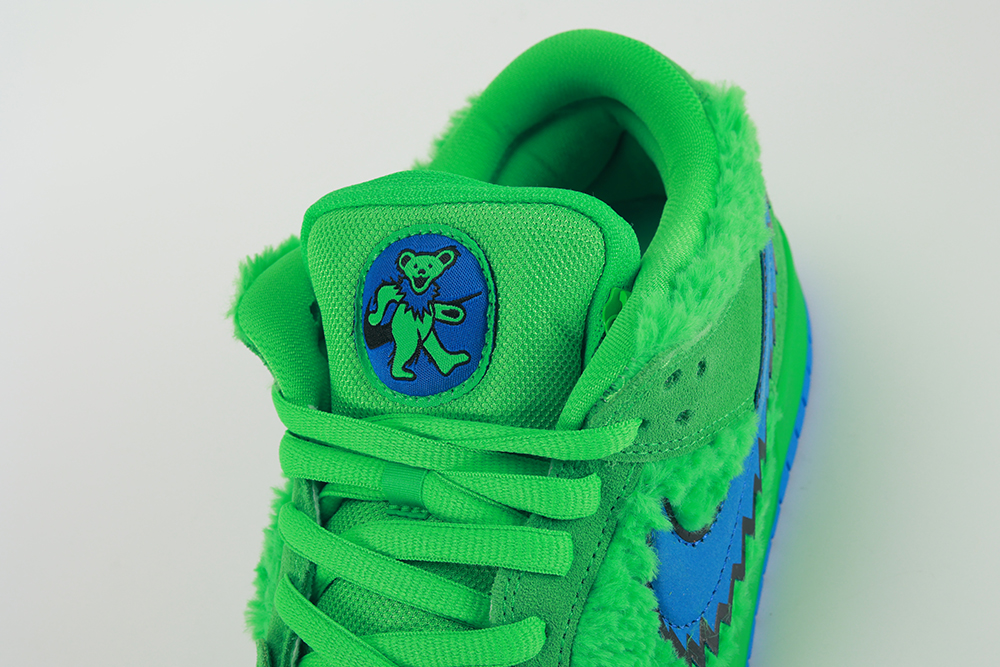 grateful dead x dunk low sb green bear replica