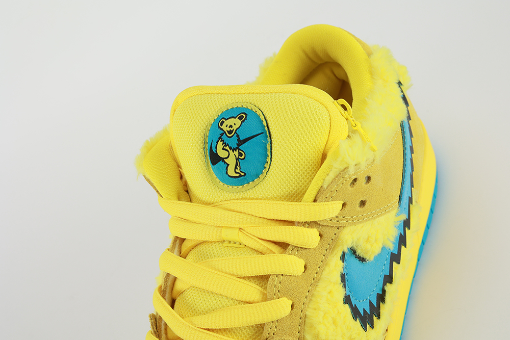 grateful dead x dunk low sb yellow bear replica