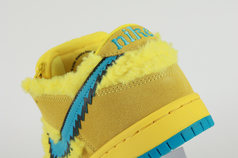 grateful dead x dunk low sb yellow bear replica