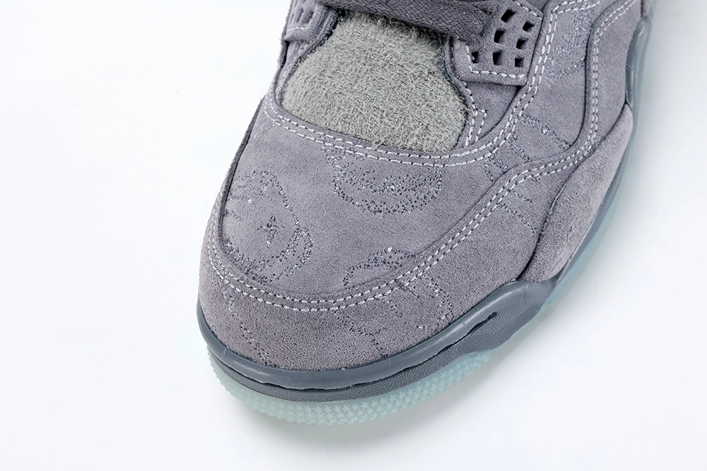 kaws x air jordan 4 retro cool grey