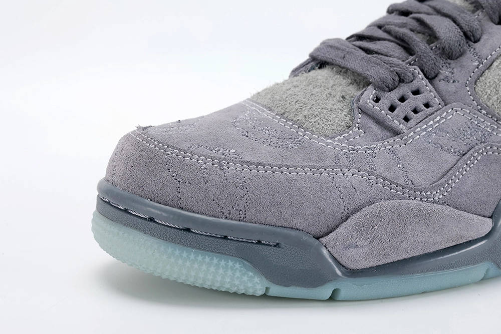 kaws x air jordan 4 retro cool grey