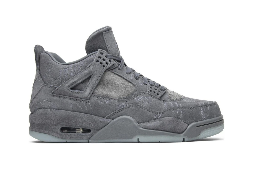 kaws x air jordan 4 retro cool grey