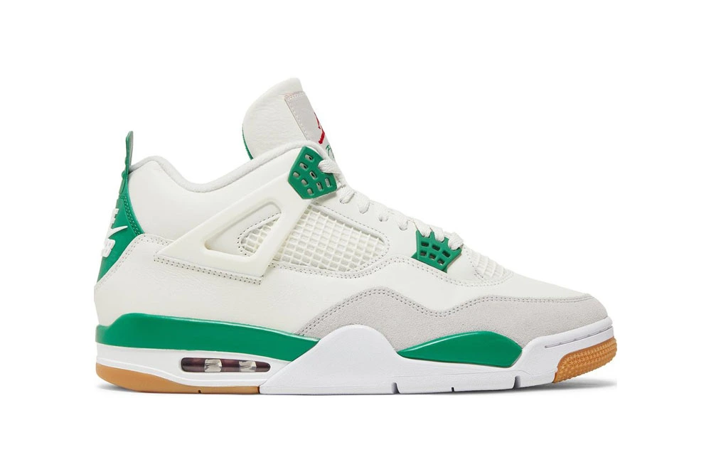 nk sb x air jordan 4 retro ‘pine green’ reps