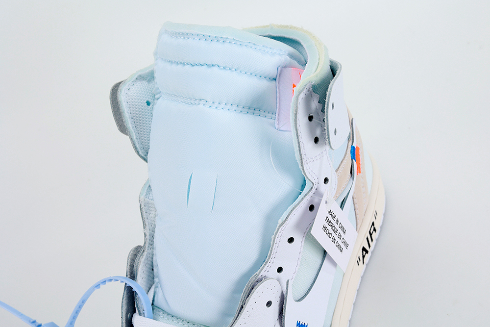 off-white x air jordan 1 retro high og bg ‘white’ 2018 replica