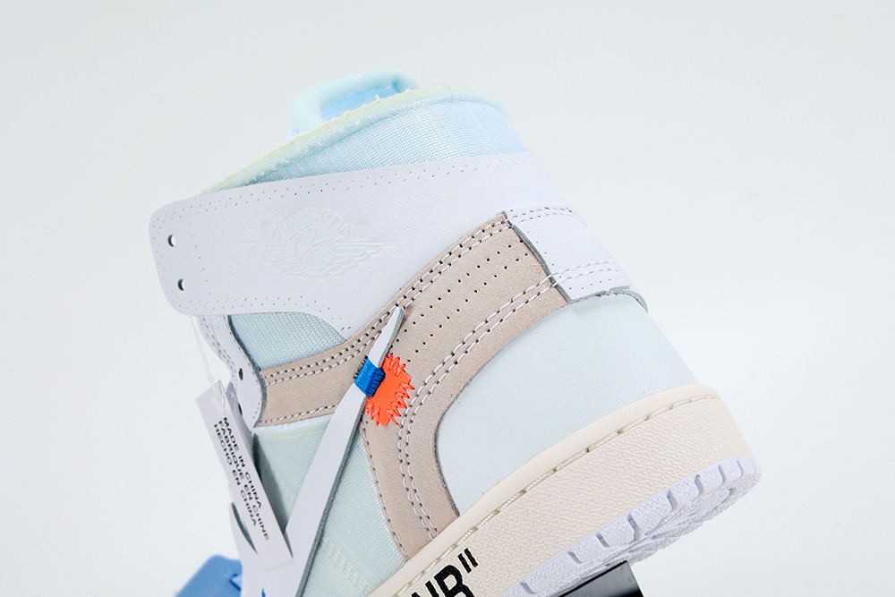 off-white x air jordan 1 retro high og bg ‘white’ 2018 replica