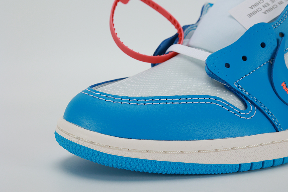 off-white x air jordan 1 retro high og ‘unc’ reps