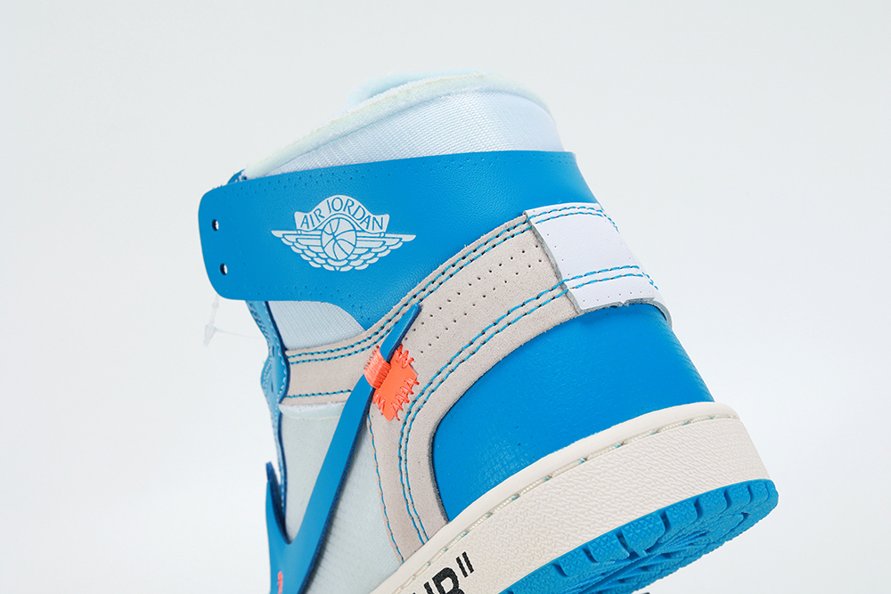 off-white x air jordan 1 retro high og ‘unc’ reps