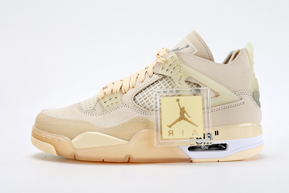 off-white x air jordan 4 sp sail