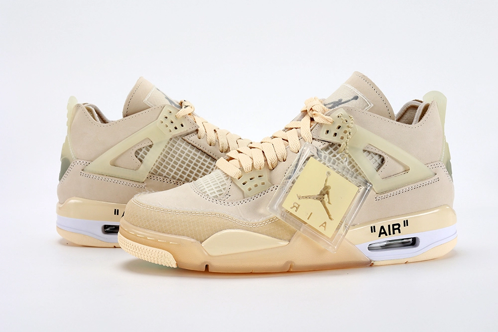 off-white x air jordan 4 sp sail