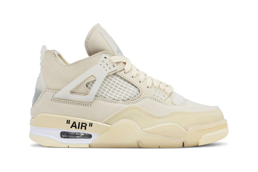 off-white x air jordan 4 sp sail